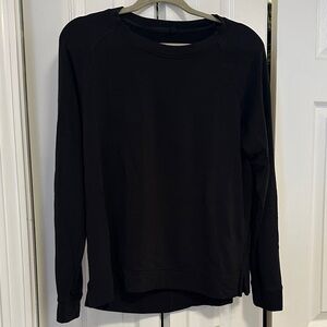 Lou & Grey Black Crew Neck Sweatshirt